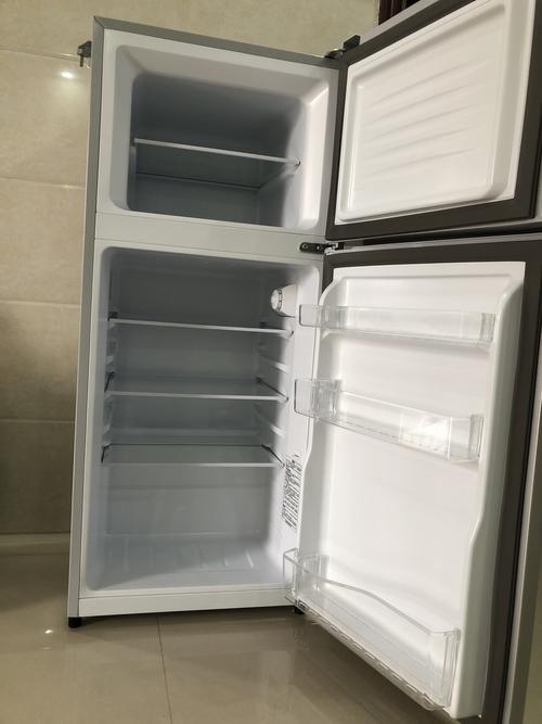 haier/海尔 家用小冰箱租房118升小型双门冰箱宿舍家用直冷节能冷藏